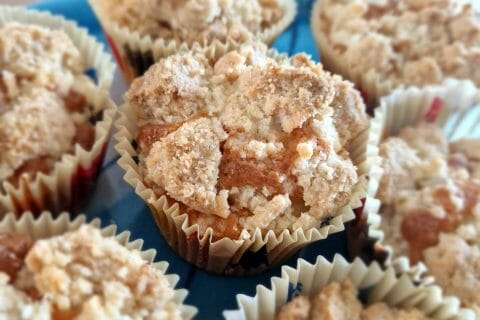 Cliquez pour zoomer ! Muffins aux pommes façon crumble Thermomix par LOULOUTE4449