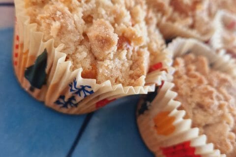 Cliquez pour zoomer ! Muffins aux pommes façon crumble Thermomix par LOULOUTE4449