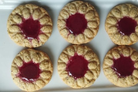 Cliquez pour zoomer ! Jam drops – Biscuits à la confiture Thermomix par ohaddaj