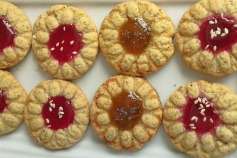 Cliquez pour zoomer ! Jam drops – Biscuits à la confiture Thermomix par ohaddaj