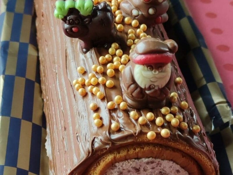 Cliquez pour zoomer ! Bûche Ferrero Rocher Thermomix par jt