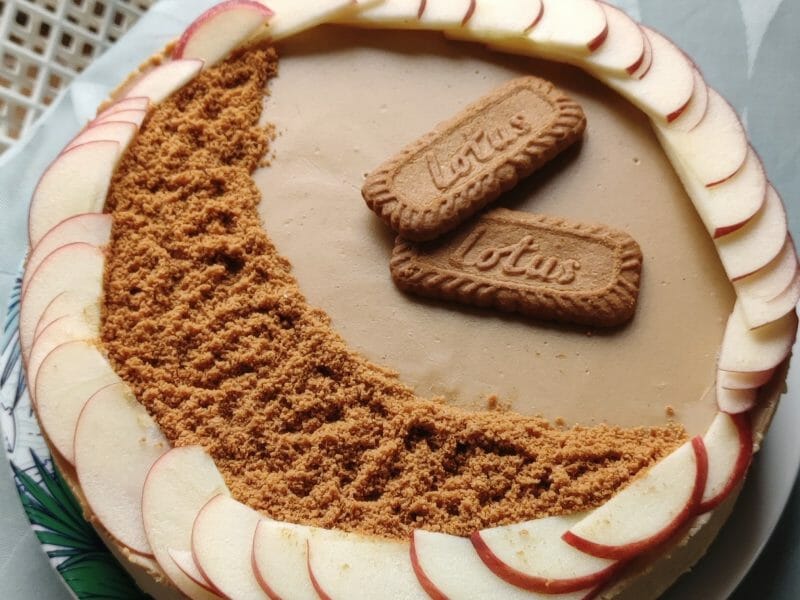 Cliquez pour zoomer ! Crémeux pommes spéculoos Thermomix par jt