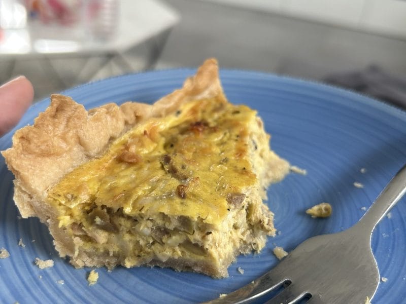 Cliquez pour zoomer ! Quiche au thon et aux olives vertes Thermomix par Céline_29