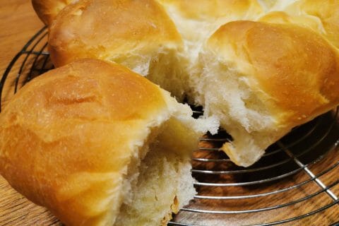 Cliquez pour zoomer ! Brioche sans beurre, sans oeufs au Thermomix