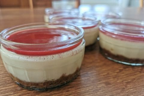 Cliquez pour zoomer ! Cheesecakes au Varoma au Thermomix