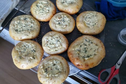 Cliquez pour zoomer ! Poğaça – Petits pains Turcs à la Feta Thermomix par El_Nass
