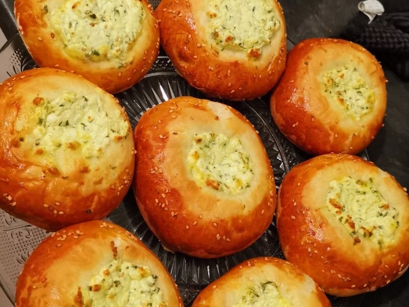 Cliquez pour zoomer ! Poğaça – Petits pains Turcs à la Feta Thermomix par El_Nass