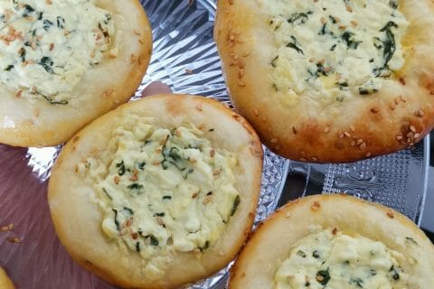Cliquez pour zoomer ! Poğaça – Petits pains Turcs à la Feta Thermomix par El_Nass