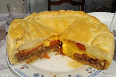 Cliquez pour zoomer ! Cheeseburger XXL au Thermomix