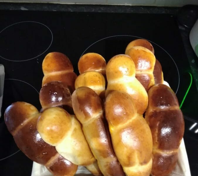 Cliquez pour zoomer ! Cougnou (coquille de Noël) Thermomix par mamounette62