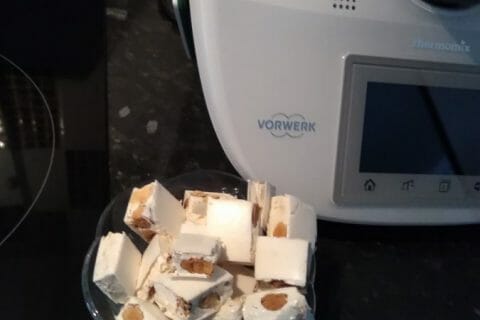 Cliquez pour zoomer ! Nougat au Thermomix