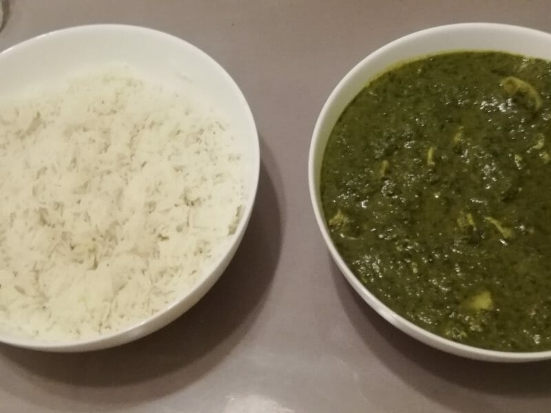 Cliquez pour zoomer ! Poulet Palak Thermomix par MlleWendy