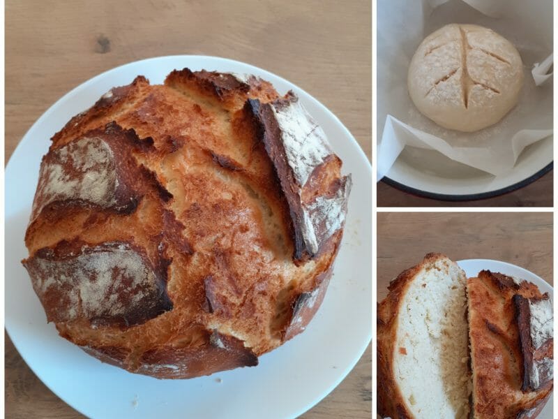 Cliquez pour zoomer ! Pain Cocotte Thermomix par steph