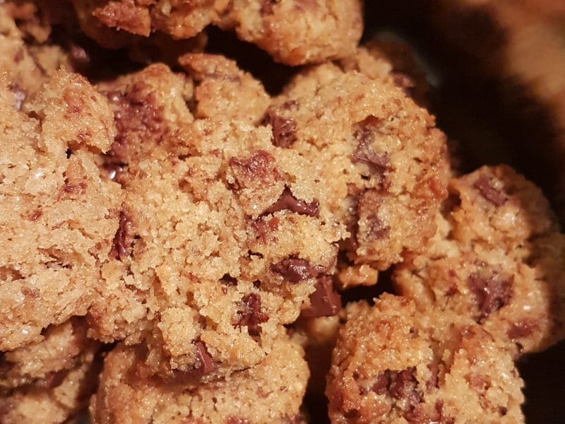 Cliquez pour zoomer ! Cookies au pain rassis et pépites de chocolat Thermomix par valo87