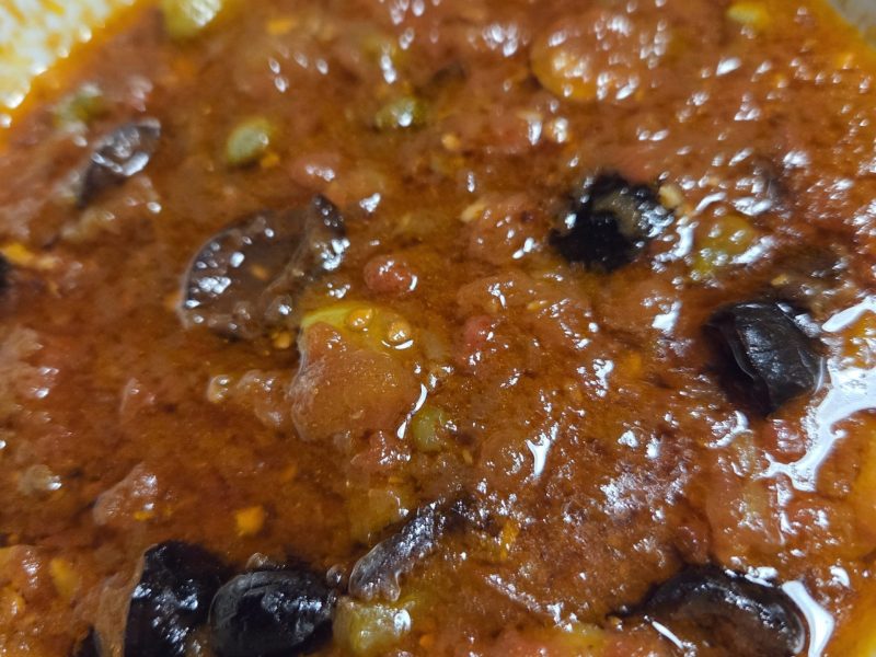 Cliquez pour zoomer ! Penne alla puttanesca Thermomix par carpou