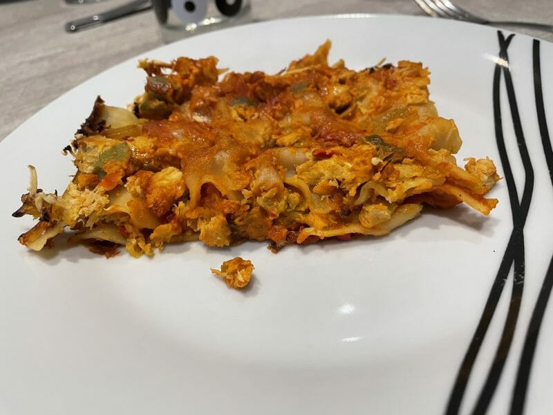 Cliquez pour zoomer ! Lasagnes au poulet et poivrons Thermomix par Melissa_18