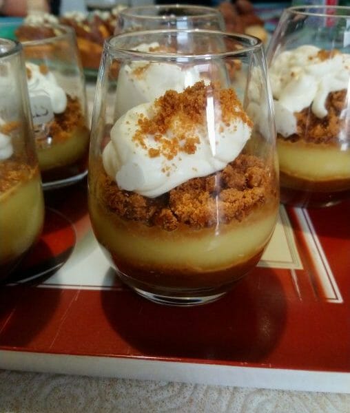 Cliquez pour zoomer ! Verrines pommes caramel et spéculoos Thermomix par Charlotte62740