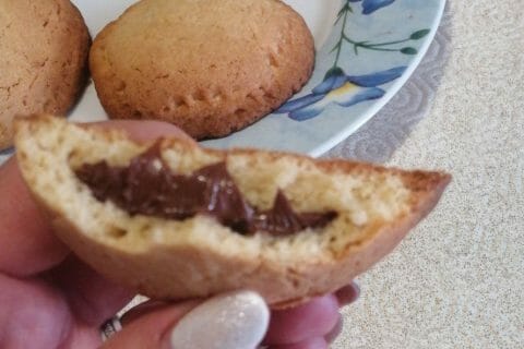 Cliquez pour zoomer ! Cookies fourrés au nutella Thermomix par Charlotte62740