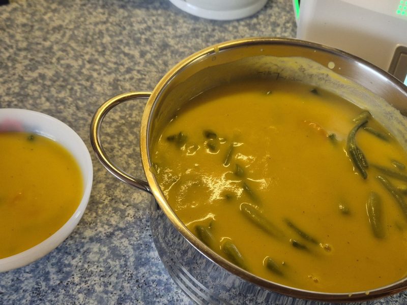 Cliquez pour zoomer ! Soupe haricots verts et carottes Thermomix par viros