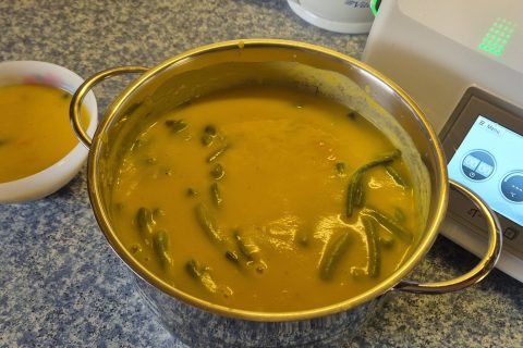 Cliquez pour zoomer ! Soupe haricots verts et carottes Thermomix par viros