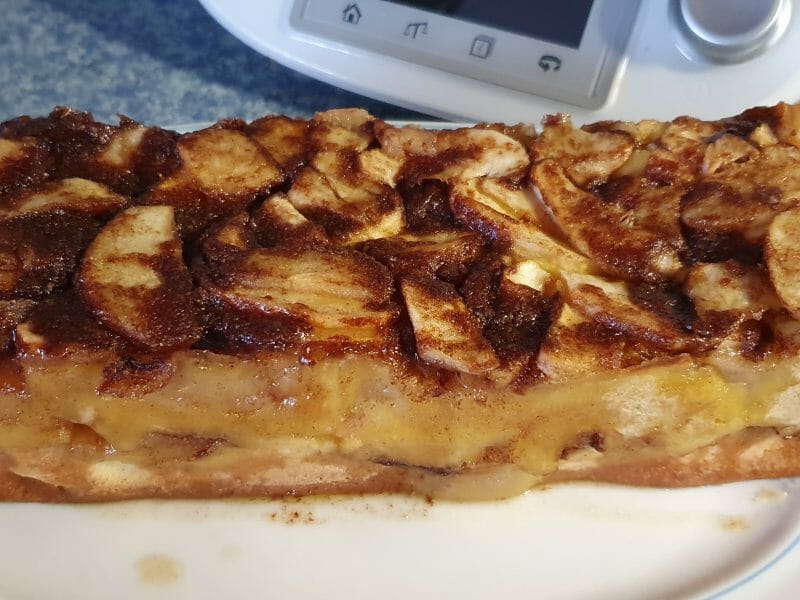 Cliquez pour zoomer ! Cake aux pommes à l’ancienne Thermomix par viros