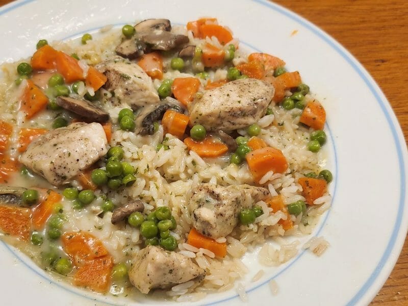 Cliquez pour zoomer ! Fricassée de poulet Thermomix par viros