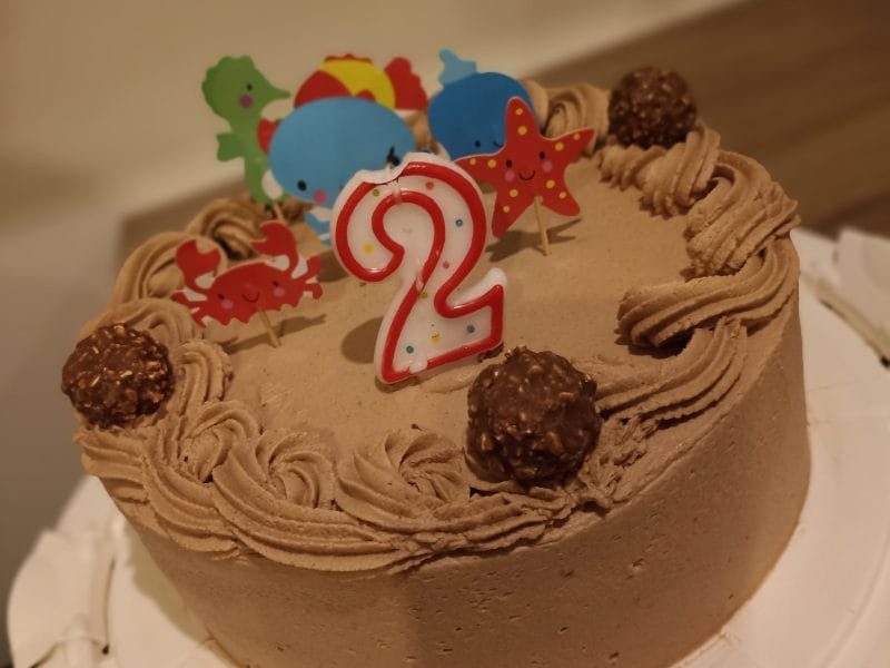 Cliquez pour zoomer ! Layer cake Kinder Bueno Thermomix par Ophelie_5