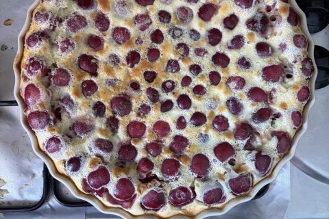 Cliquez pour zoomer ! Clafoutis aux cerises Thermomix par virginie_1758