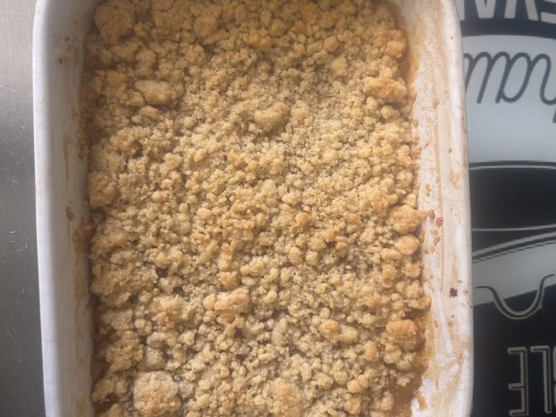 Cliquez pour zoomer ! Crumble aux Pommes Thermomix par virginie_1758