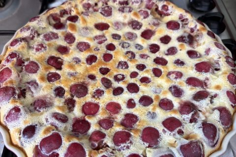 Cliquez pour zoomer ! Clafoutis aux cerises Thermomix par virginie_1758