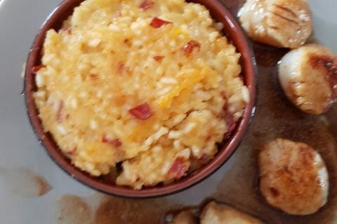 Cliquez pour zoomer ! Risotto au chorizo au Thermomix