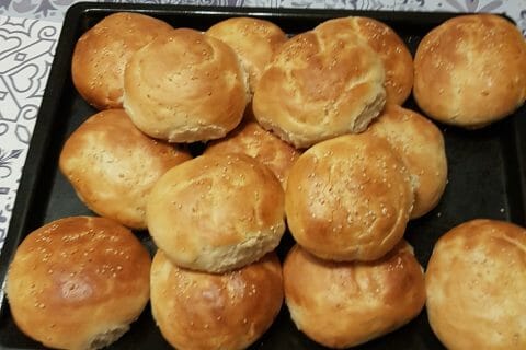 Cliquez pour zoomer ! Pains hamburger au Thermomix