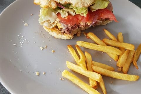 Cliquez pour zoomer ! Pains hamburger au Thermomix