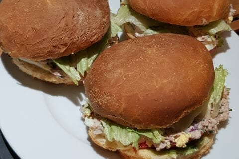 Cliquez pour zoomer ! Pain bagnat au Thermomix