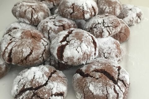 Cliquez pour zoomer ! Craquelés au chocolat Thermomix par Fakossa