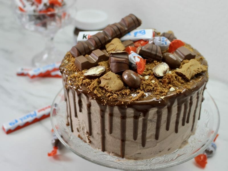 Cliquez pour zoomer ! Layer cake Kinder Bueno Thermomix par Khad31