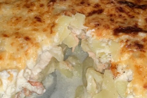 Cliquez pour zoomer ! Gratin aux deux saumons Thermomix par wallen