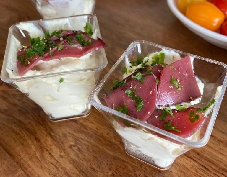 Cliquez pour zoomer ! Mousse d’asperges au saumon fumé Thermomix par mamancrapule