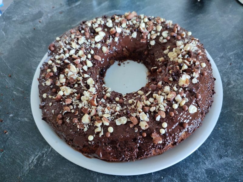 Cliquez pour zoomer ! Moelleux aux noisettes Thermomix par mimiaure