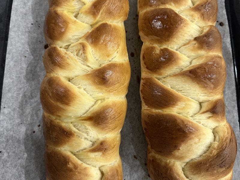 Cliquez pour zoomer ! Brioche tressée à la mie filante Thermomix par antoine_365