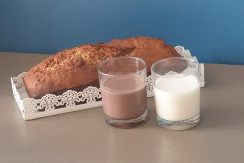 Cliquez pour zoomer ! Cake banane et pépites de chocolat au Thermomix