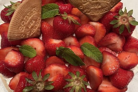 Cliquez pour zoomer ! Tarte aux fraises sans cuisson Thermomix par carolee77