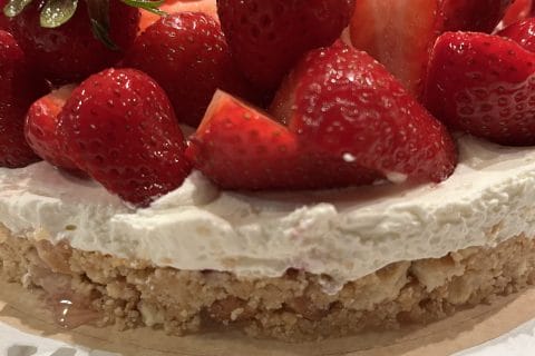 Cliquez pour zoomer ! Tarte aux fraises sans cuisson Thermomix par carolee77