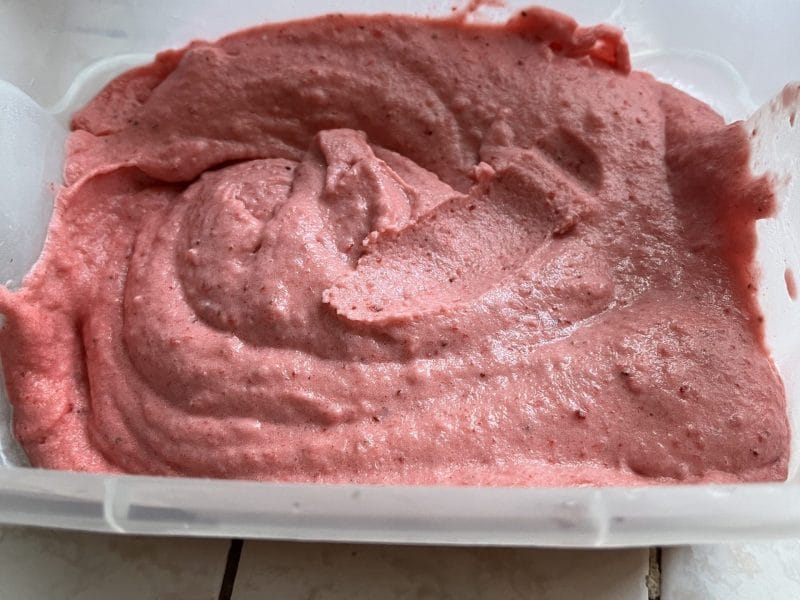 Cliquez pour zoomer ! Glace à la fraise Thermomix par carolee77