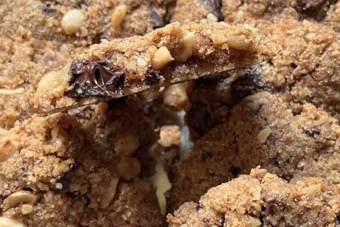 Cliquez pour zoomer ! Cookies au pain rassis et pépites de chocolat Thermomix par carolee77