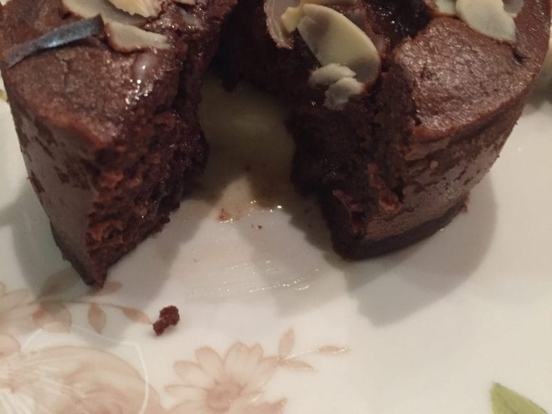 Cliquez pour zoomer ! Moelleux au chocolat cœur fondant Thermomix par carolee77