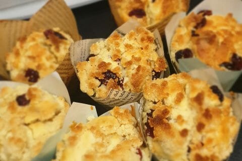 Cliquez pour zoomer ! Muffins aux myrtilles au Thermomix