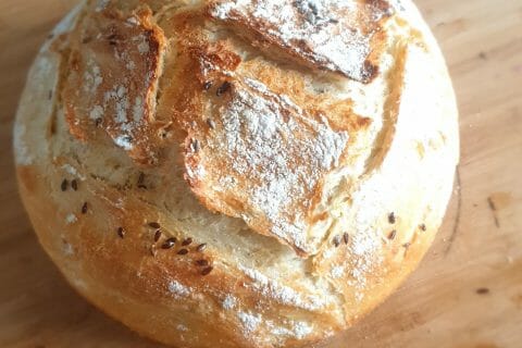 Cliquez pour zoomer ! Pain Cocotte au Thermomix