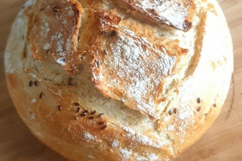 Cliquez pour zoomer ! Pain Cocotte au Thermomix