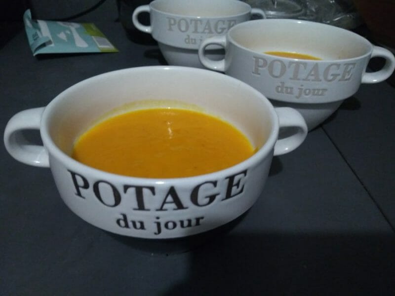 Velouté de potimarron au Thermomix - Cookomix